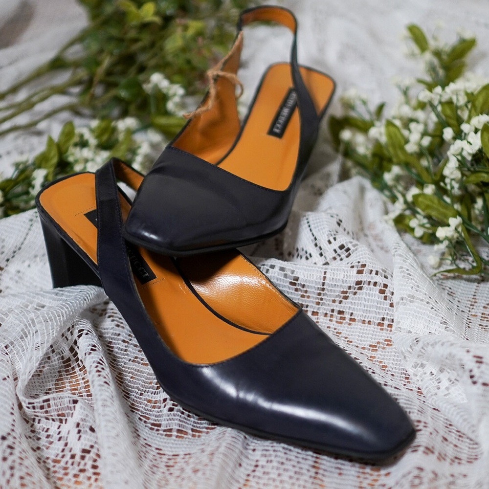 Black Slingback Shoes
